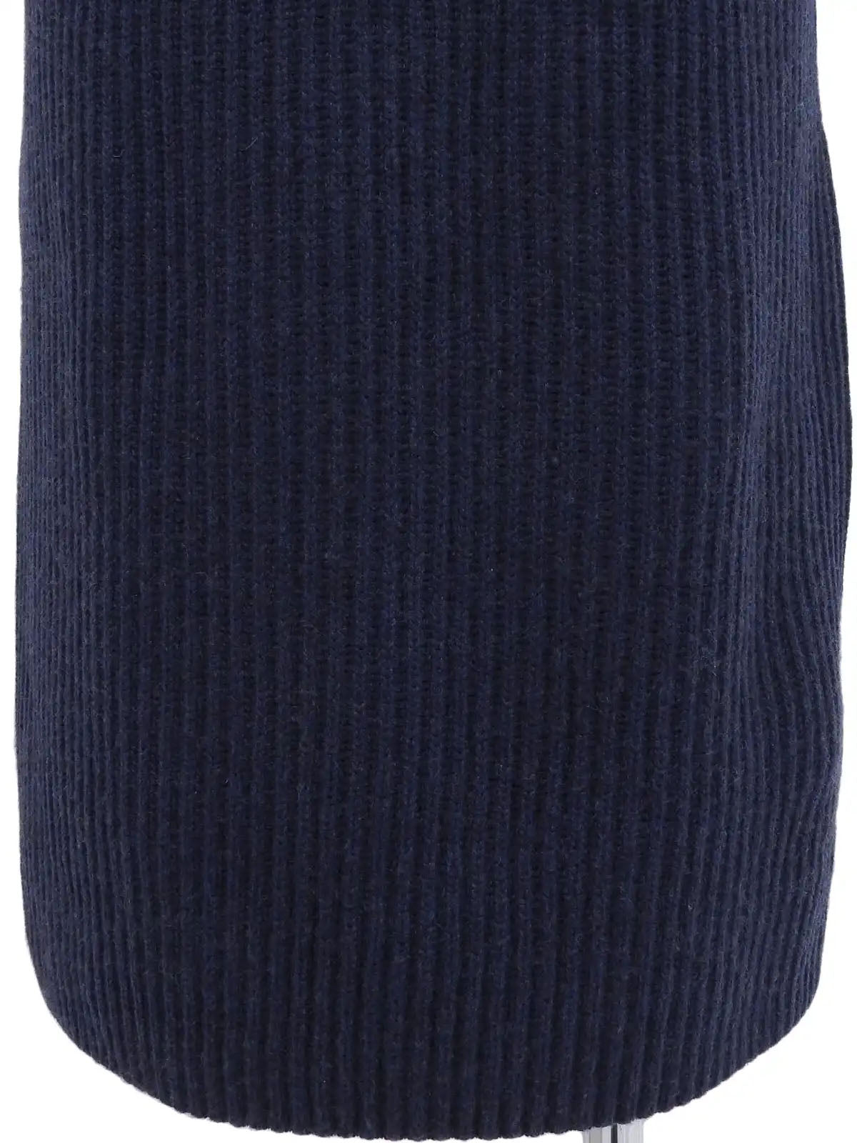 2008 Cashmere Sleeveless Knit Dress, Navy