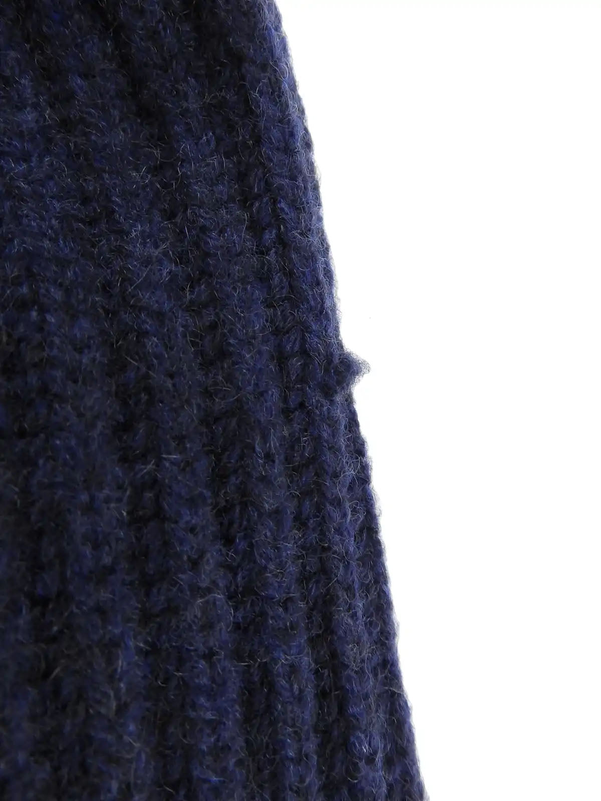 2008 Cashmere Sleeveless Knit Dress, Navy