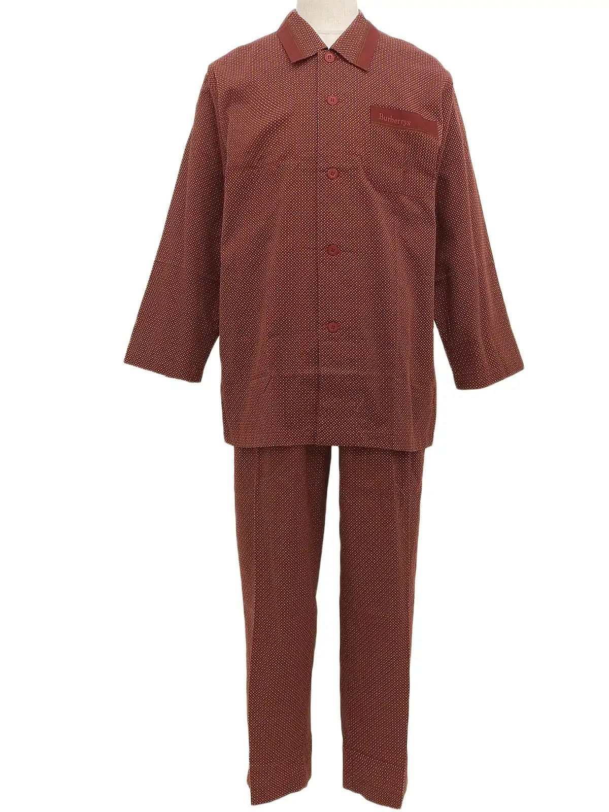 Dot Pattern Logo Stitch Set Up in Red/Multi