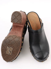 CCマークスタッズサボサンダル　ブラック