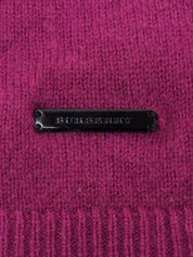 Purple Half Sleeve Knit Top
