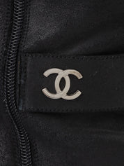 CC Mark Plate Long Boots Black