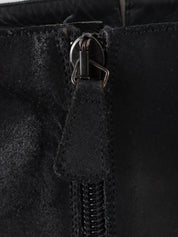 CC Mark Plate Long Boots Black