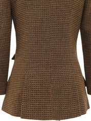 1997 Wool CC Mark Button Double-Breasted Jacket Brown/Multi