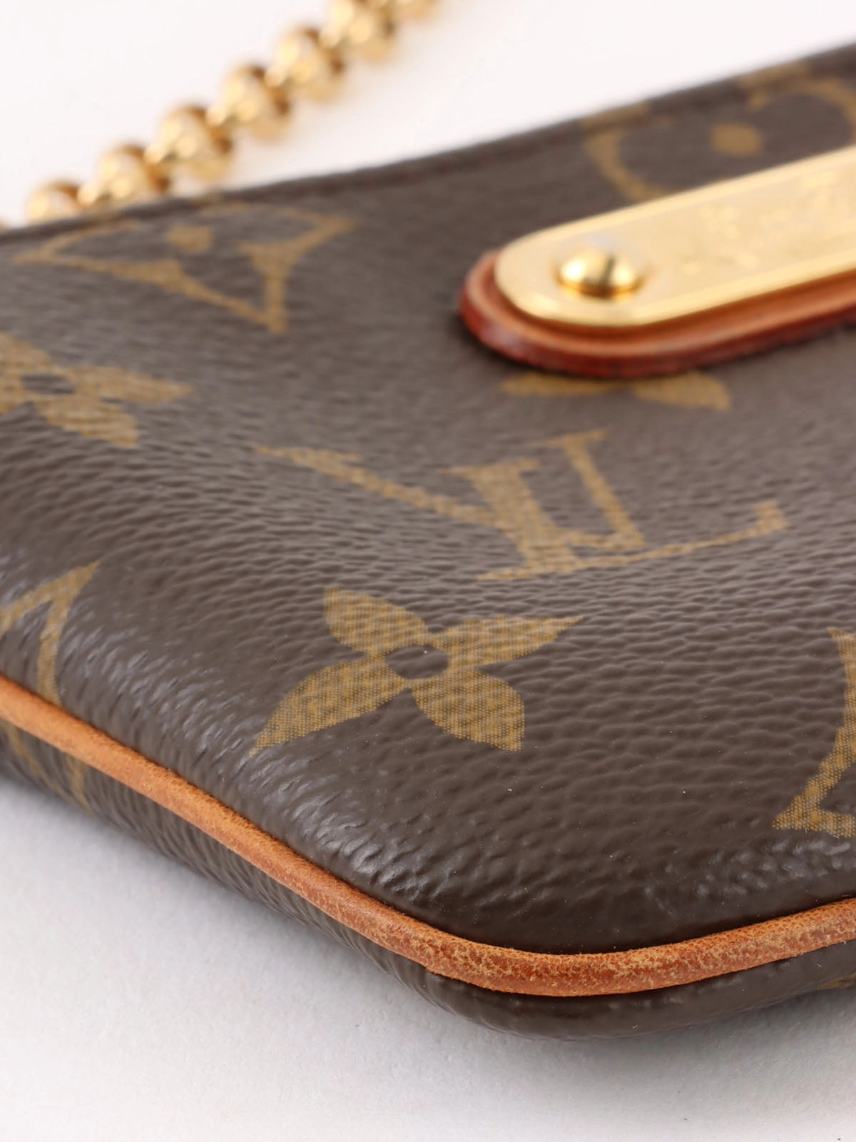 2008 Canvas Monogram Pochette Mira PM Brown