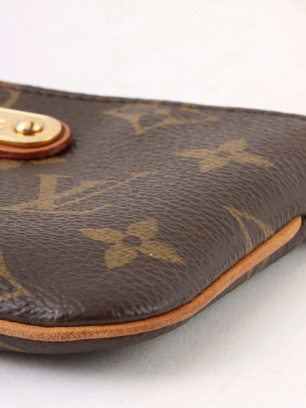 2008 Canvas Monogram Pochette Mira PM Brown