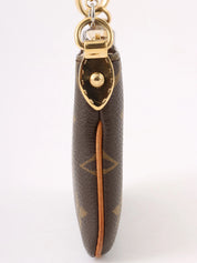 2008 Canvas Monogram Pochette Mira PM Brown