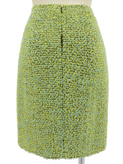 1994 Tweed CC Mark Button Set, Green/Multi
