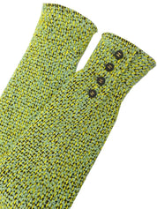 1994 Tweed CC Mark Button Set, Green/Multi