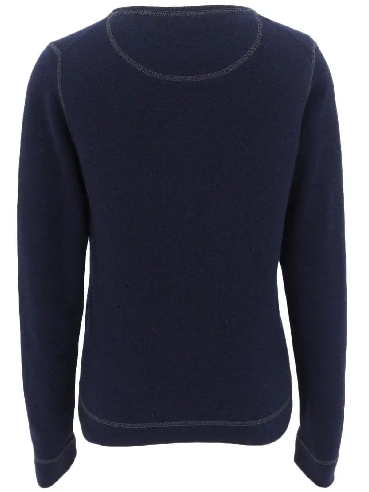 CC Mark Cashmere Knit Top Navy