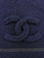 CC Mark Cashmere Knit Top Navy