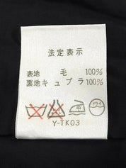 ウールチェックパターンノーカラージャケット　ブルー／レッド／マルチ