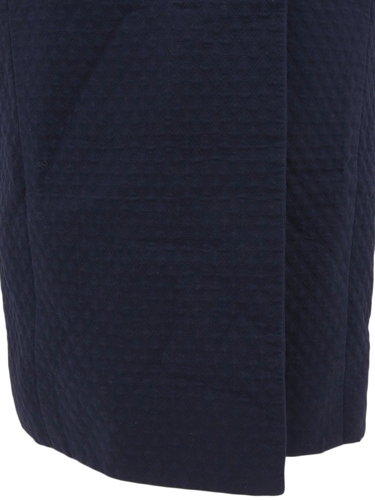 CC Mark Button Long Coat Navy