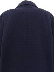 CC Mark Button Long Coat Navy