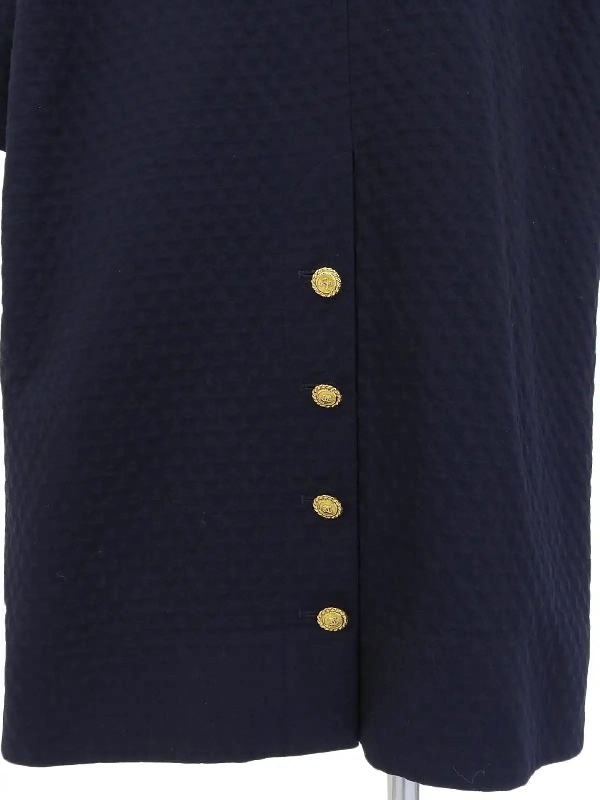 CC Mark Button Long Coat Navy