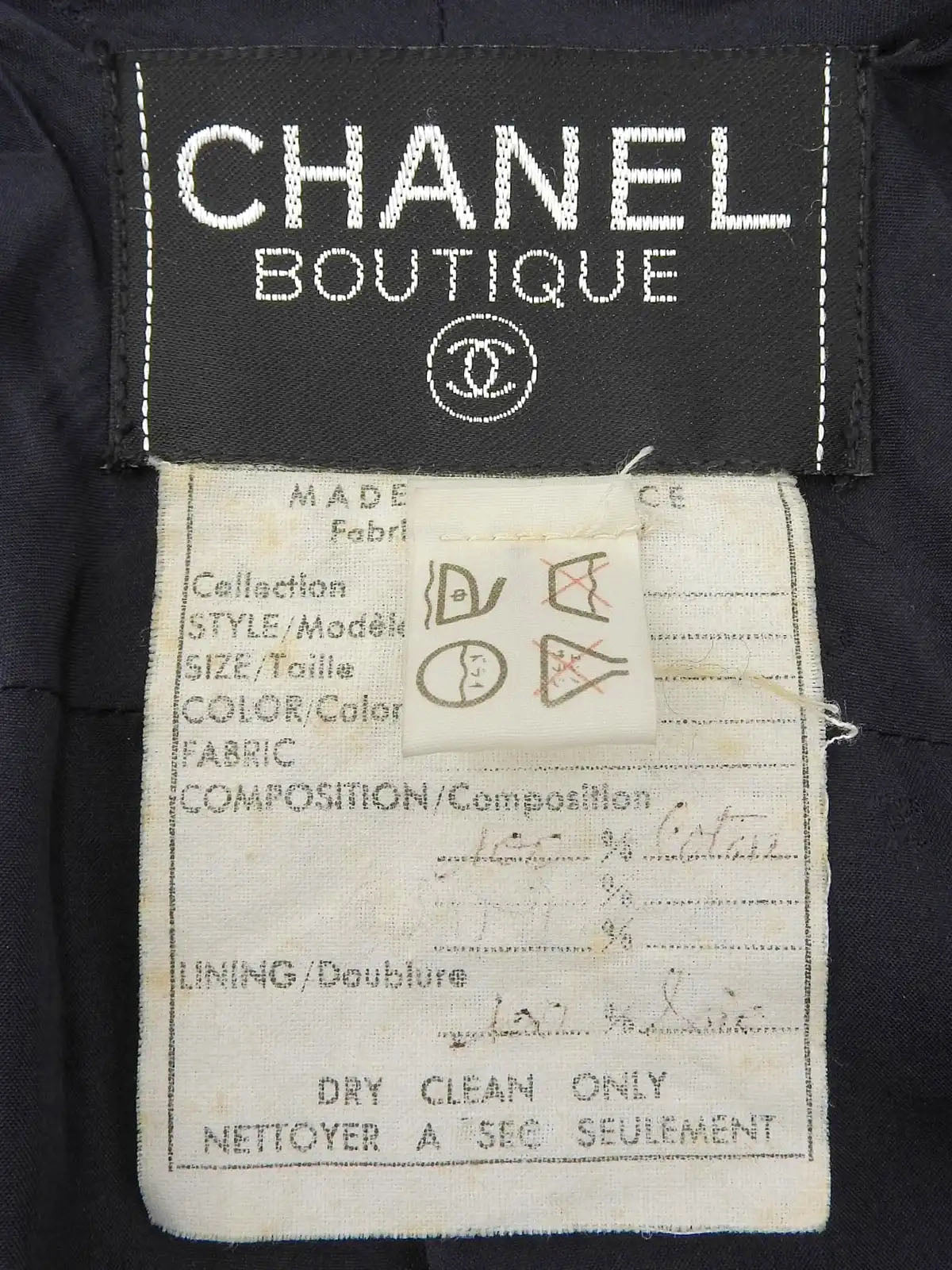 CC Mark Button Long Coat Navy