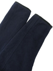 Navy Logo Button Coat
