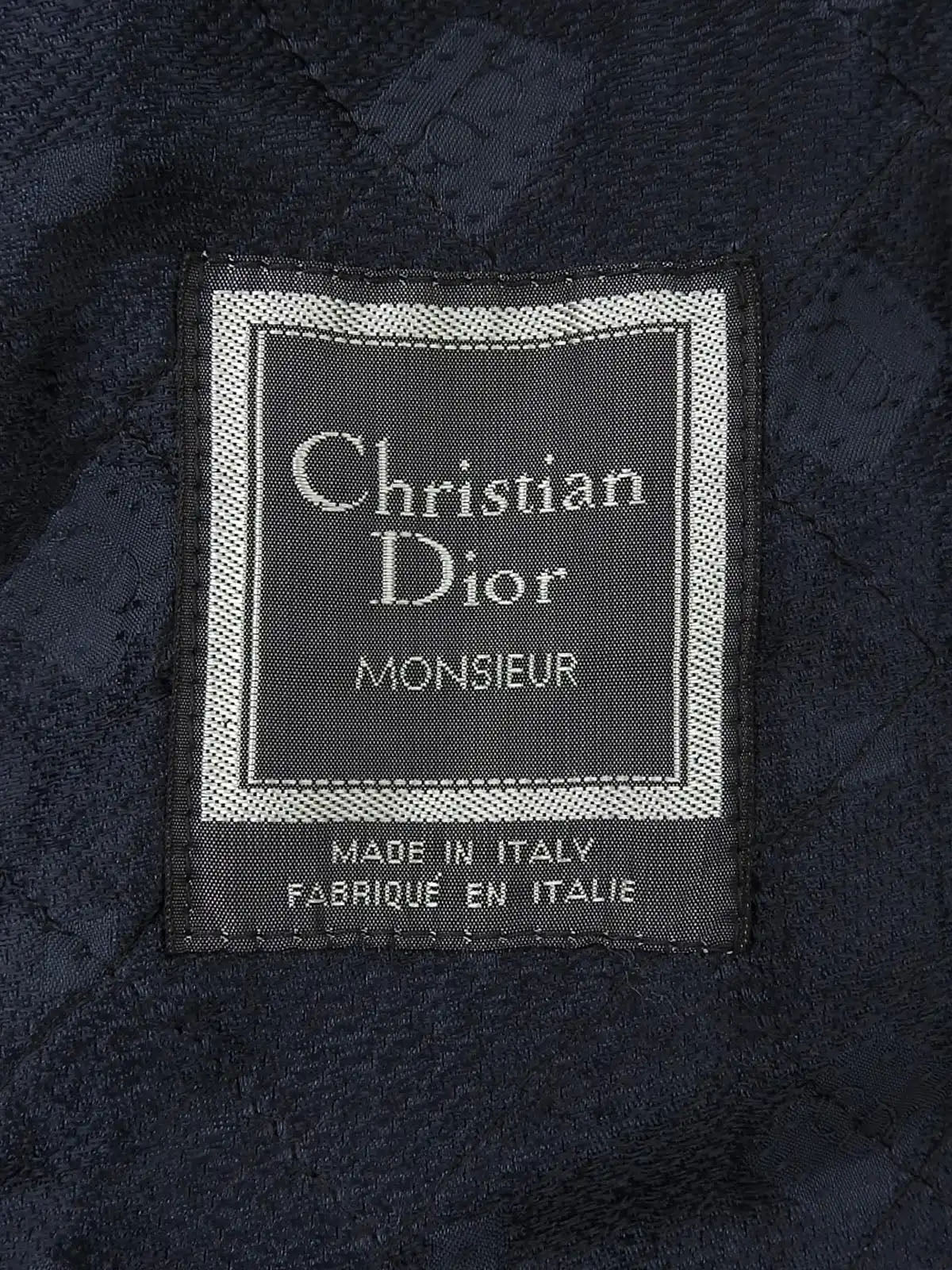 Navy Logo Button Coat