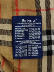 Nova Check Lining Trench Coat in Beige