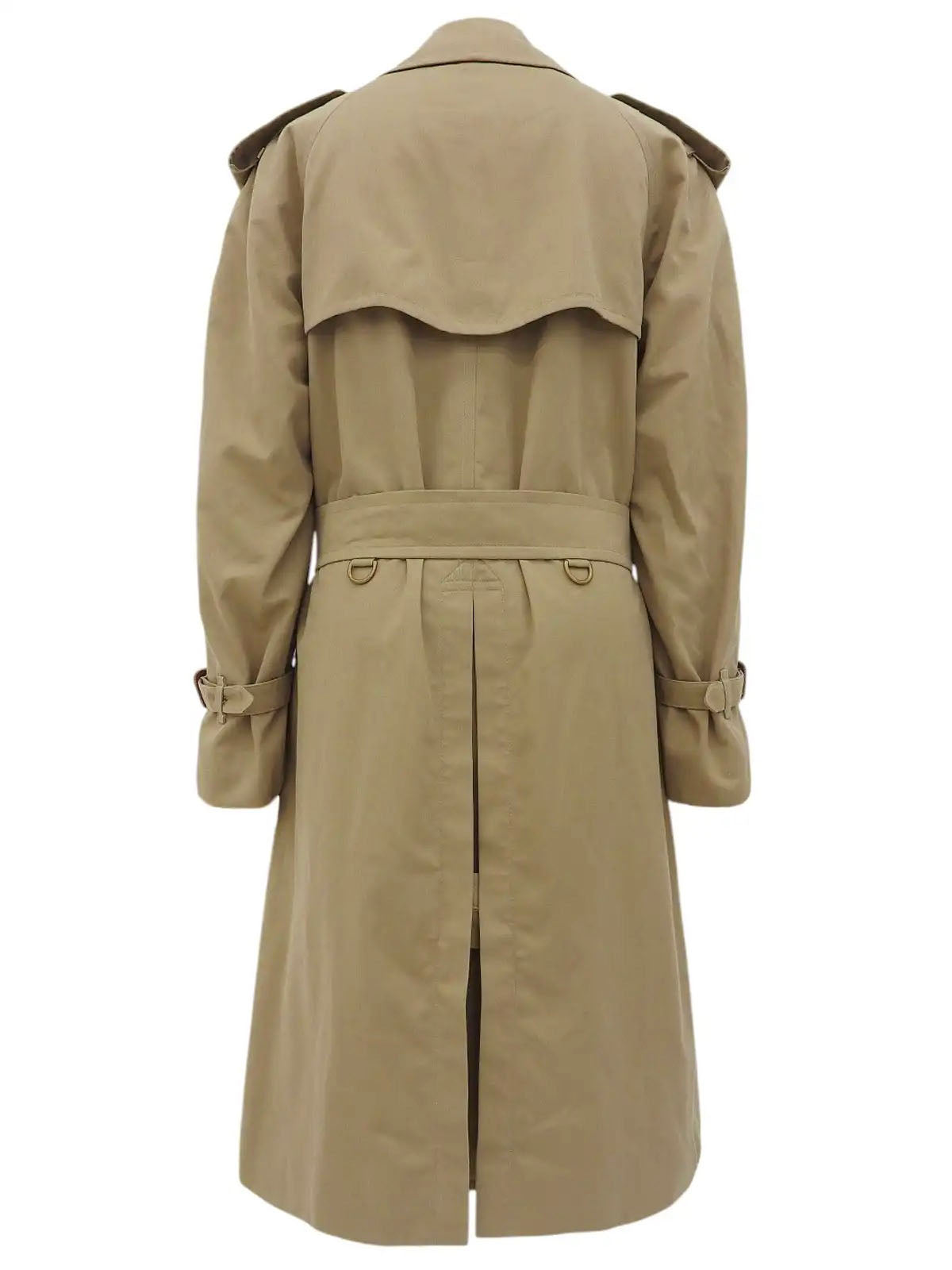 Nova Check Lining Trench Coat in Beige