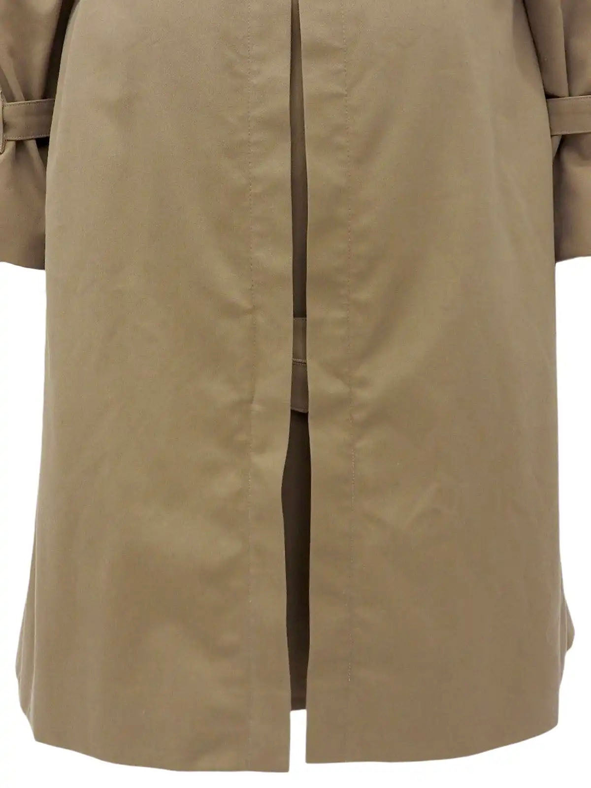 Nova Check Lining Trench Coat in Beige