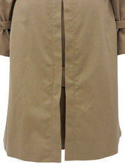 Nova Check Lining Trench Coat in Beige