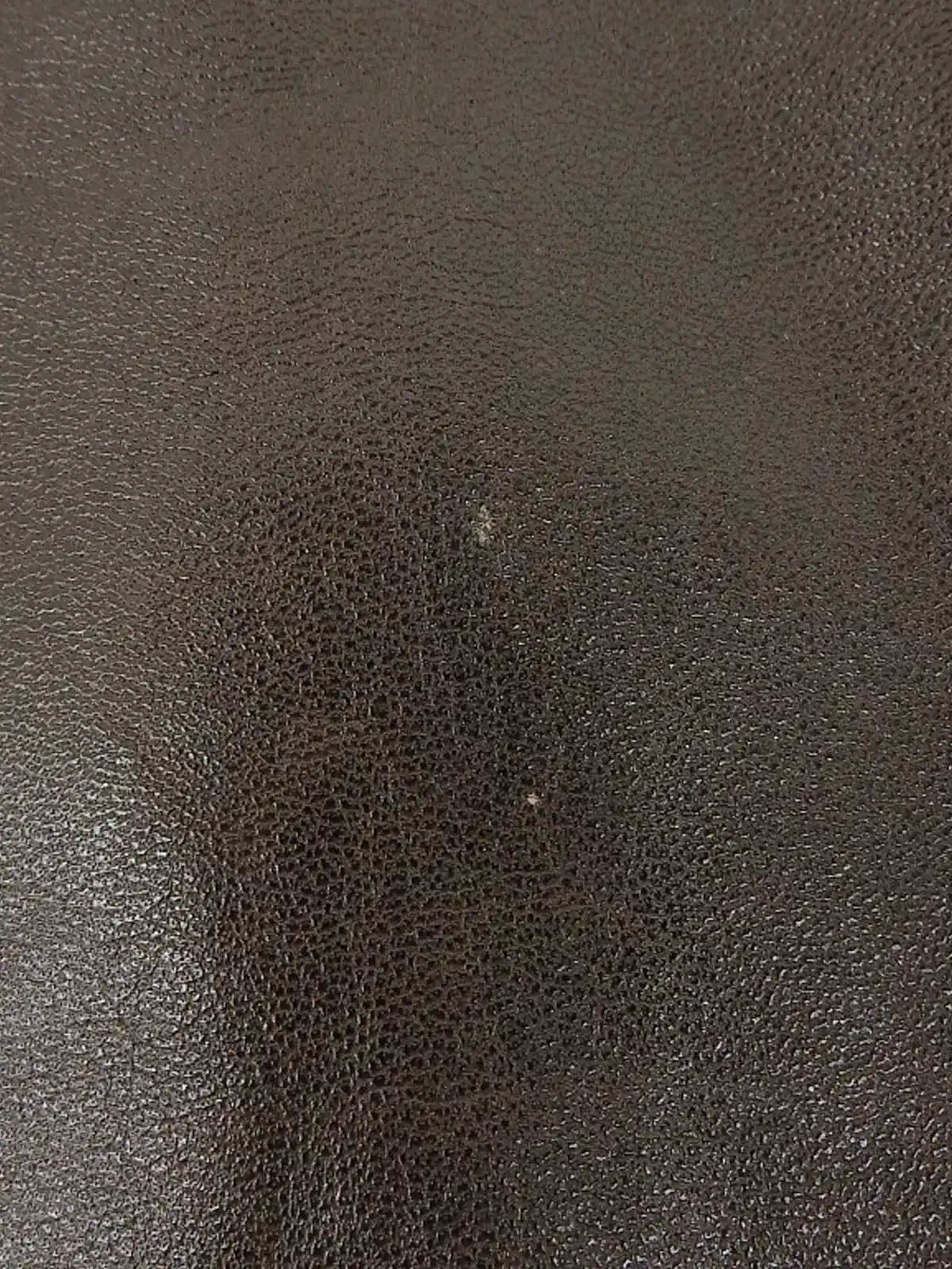 Brown leather vest