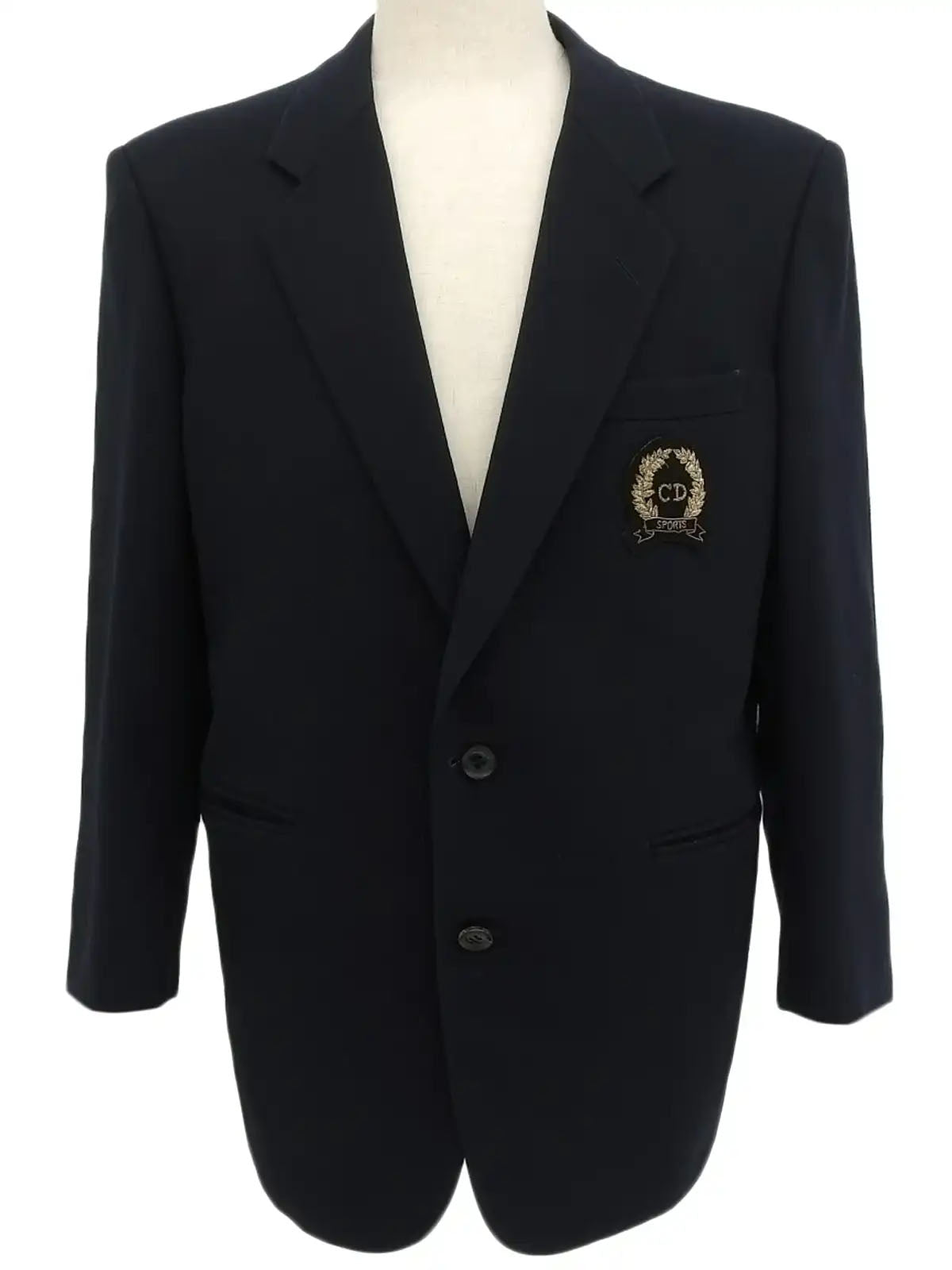Logo Emblem Patch Jacket Black