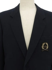 Logo Emblem Patch Jacket Black