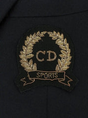 Logo Emblem Patch Jacket Black