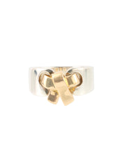 18K925 Russet Ring Silver/Gold