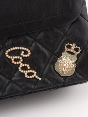 2014 Lucky Charm 2.55 Chain Shoulder Bag, Black