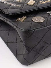 2014 Lucky Charm 2.55 Chain Shoulder Bag, Black