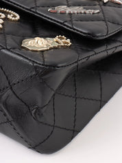 2014 Lucky Charm 2.55 Chain Shoulder Bag, Black