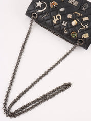 2014 Lucky Charm 2.55 Chain Shoulder Bag, Black