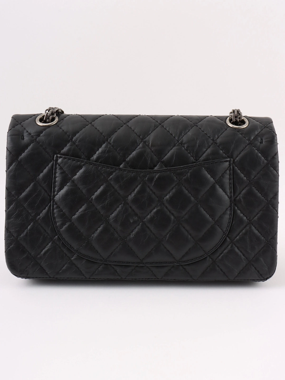 2014 Lucky Charm 2.55 Chain Shoulder Bag, Black