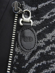 ゼブラパターンアンサンブル ブラック/グレー