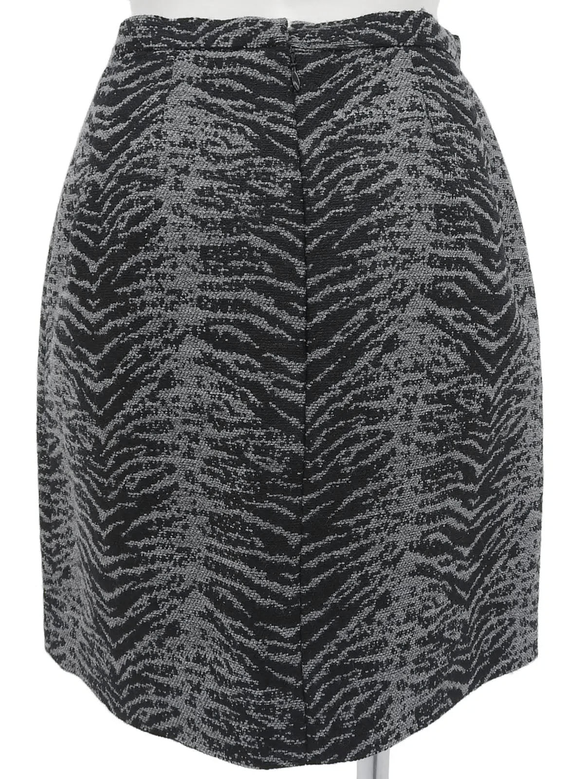 ゼブラパターンアンサンブル ブラック/グレー