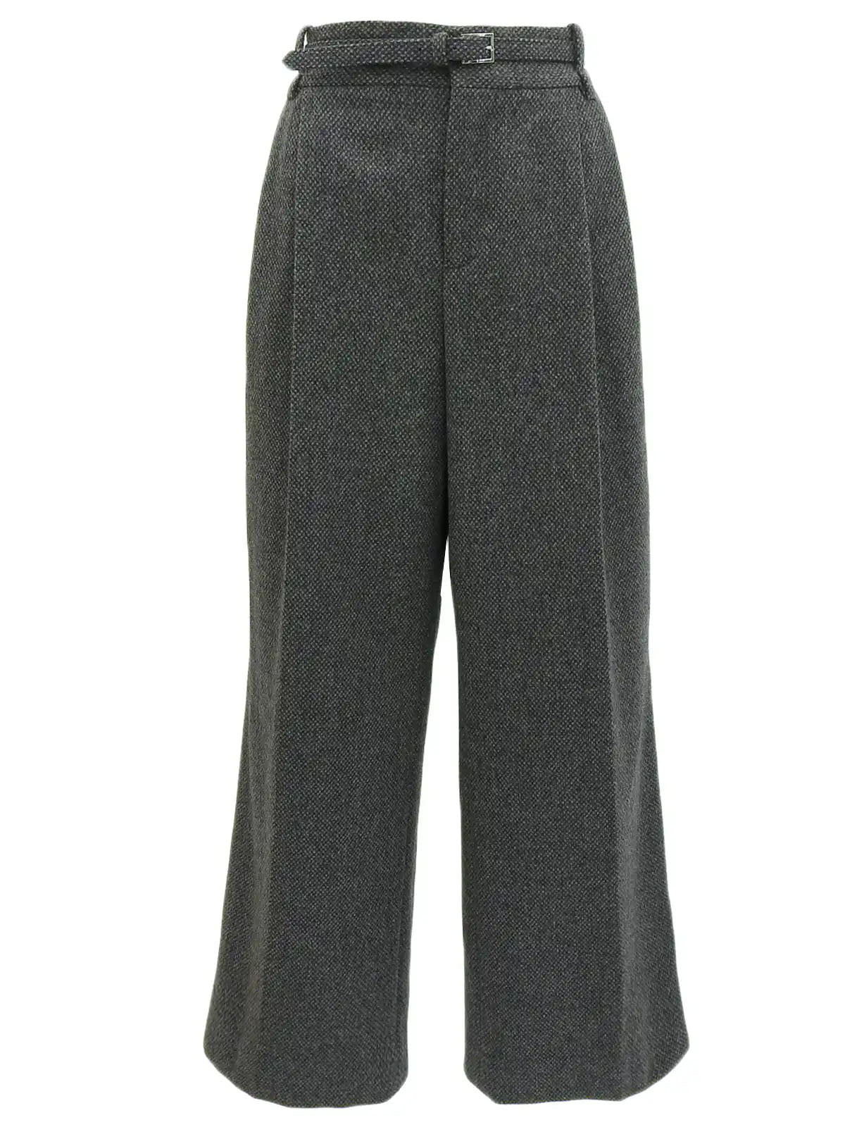 Grey wool pants