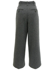 Grey wool pants