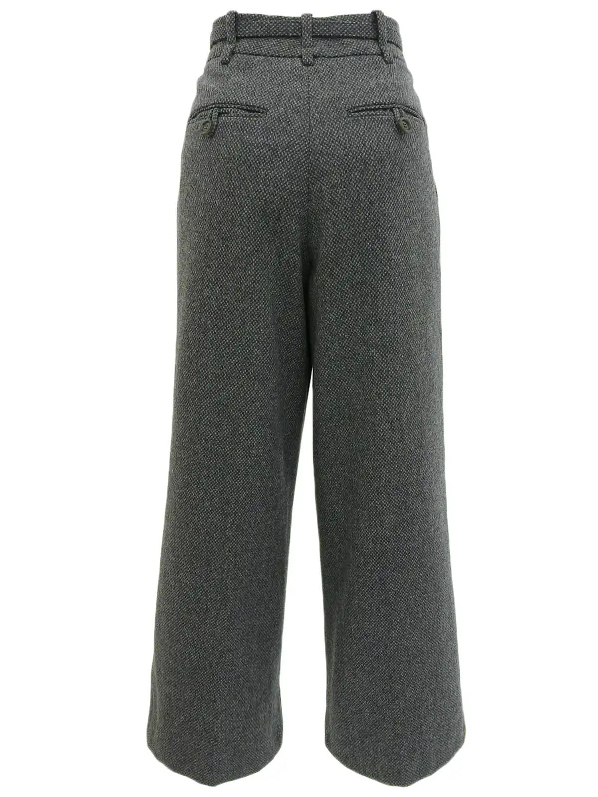 ウールパンツ　グレー