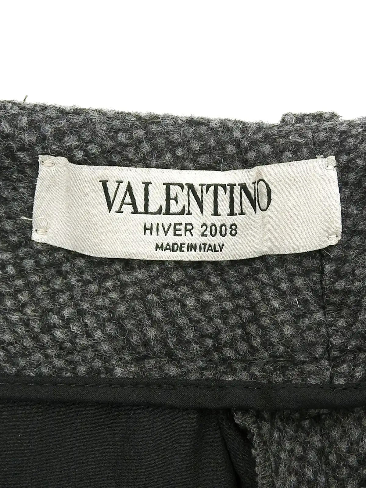 Grey wool pants