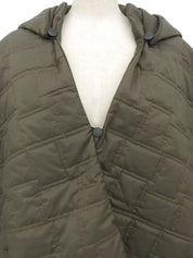 Quilted Shawl Khaki