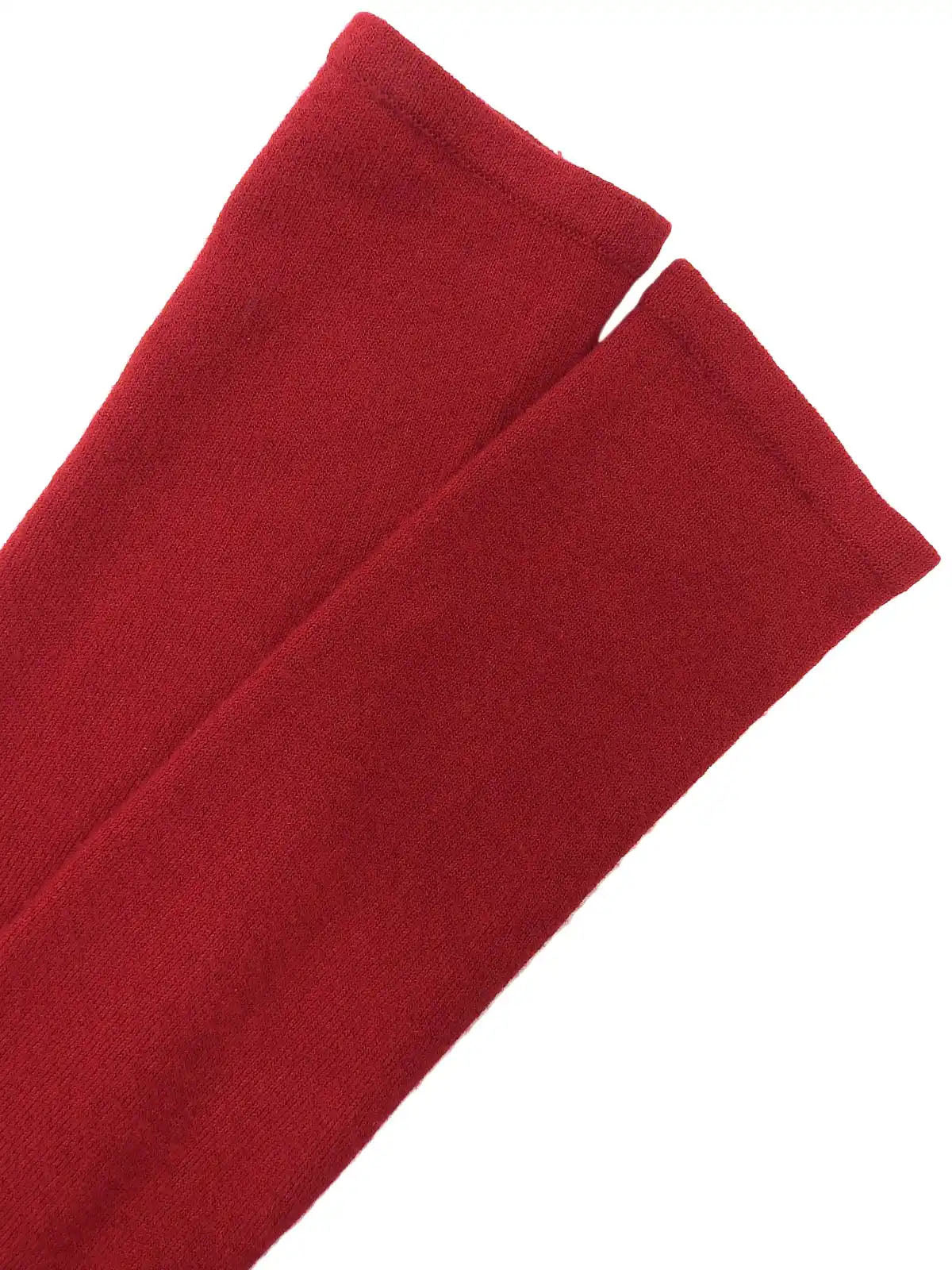 2002 Cashmere CC Mark Long Sleeve Knit Top in Red
