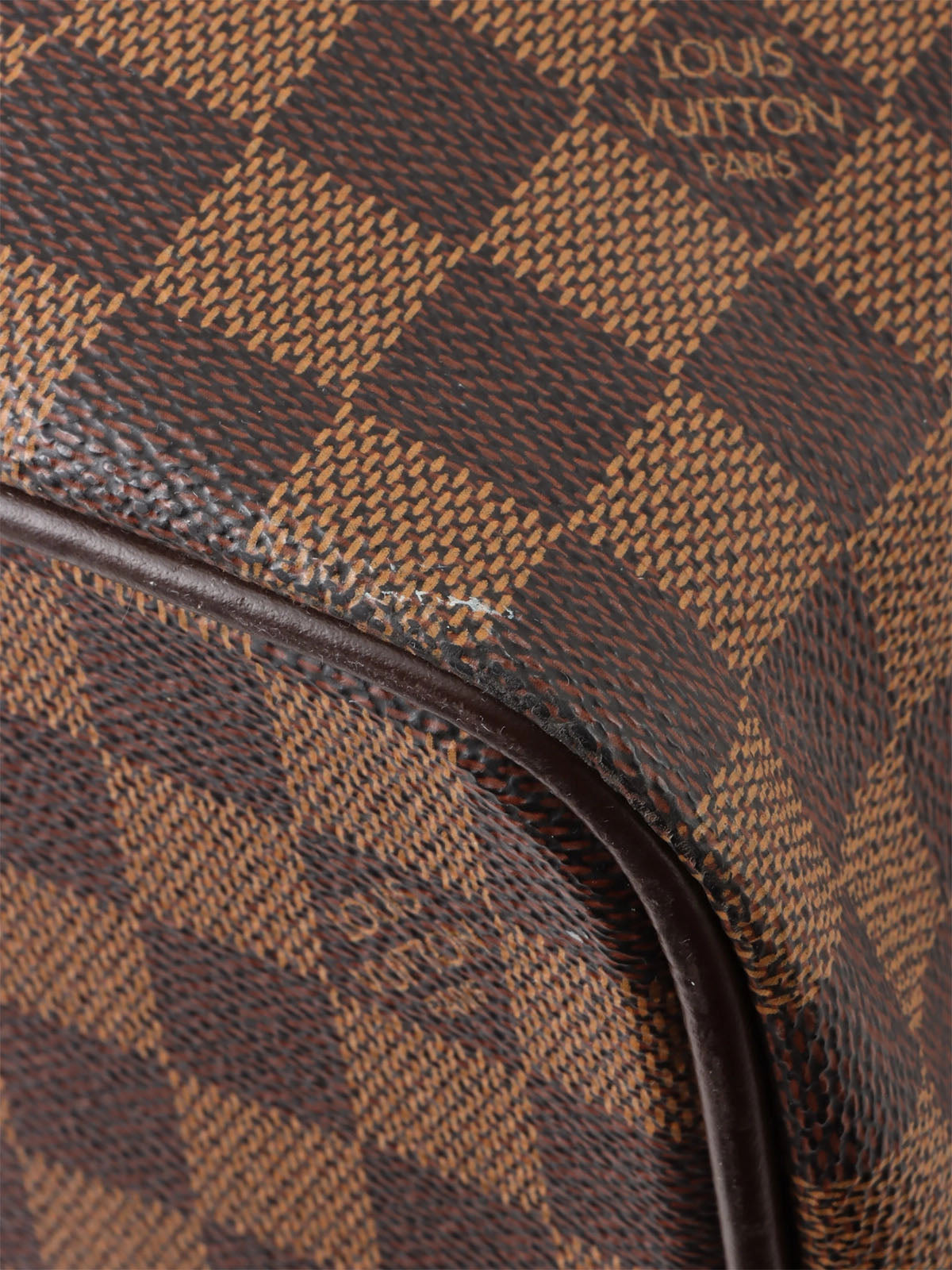 2003 Damier Greenwich PM Brown Canvas