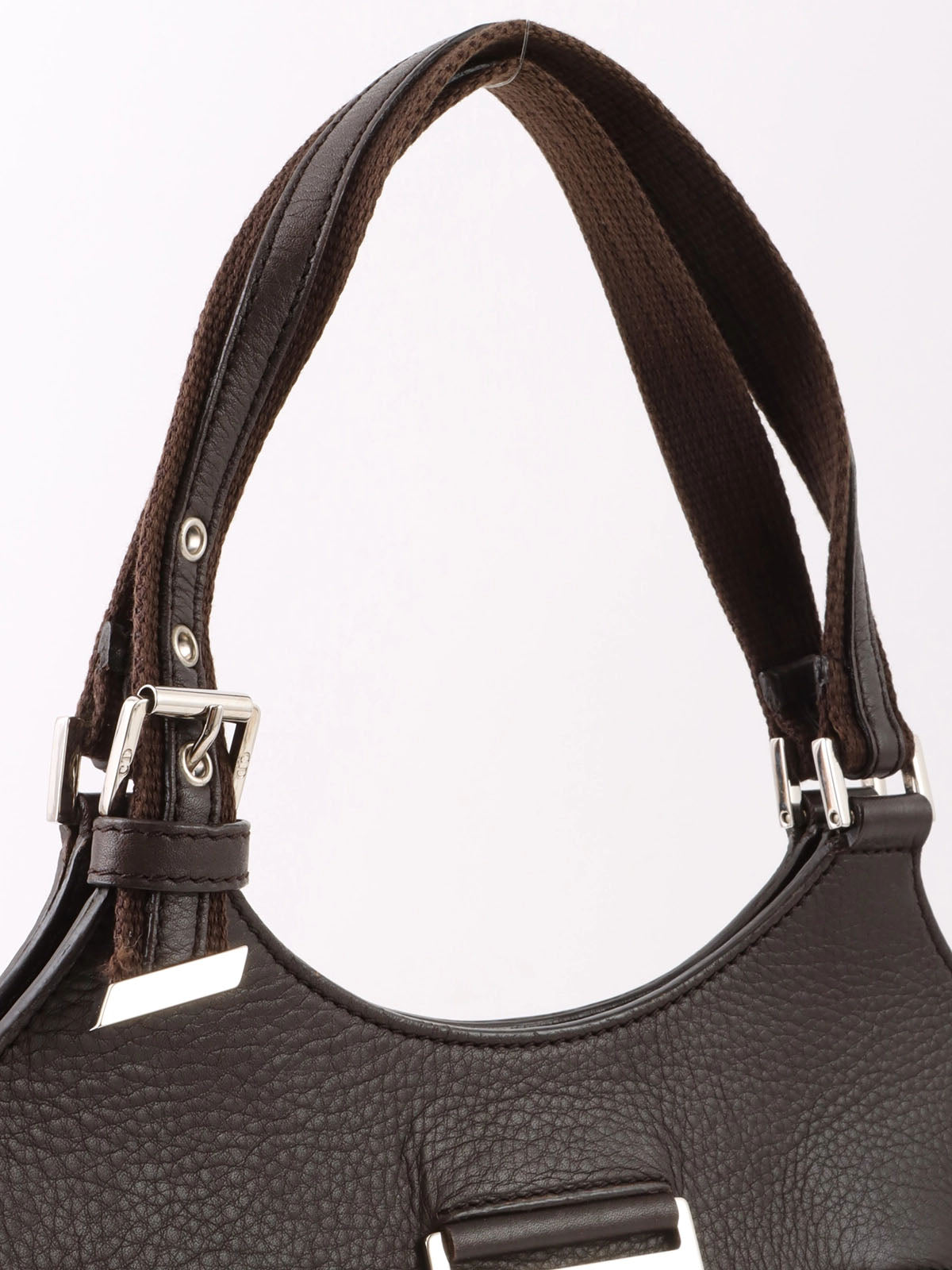 Trotter Pattern Logo Plate Tote Bag Beige/Brown