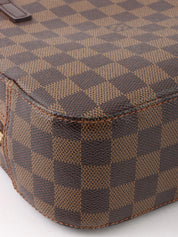 2004 Damier Spontini 2-way canvas bag, brown