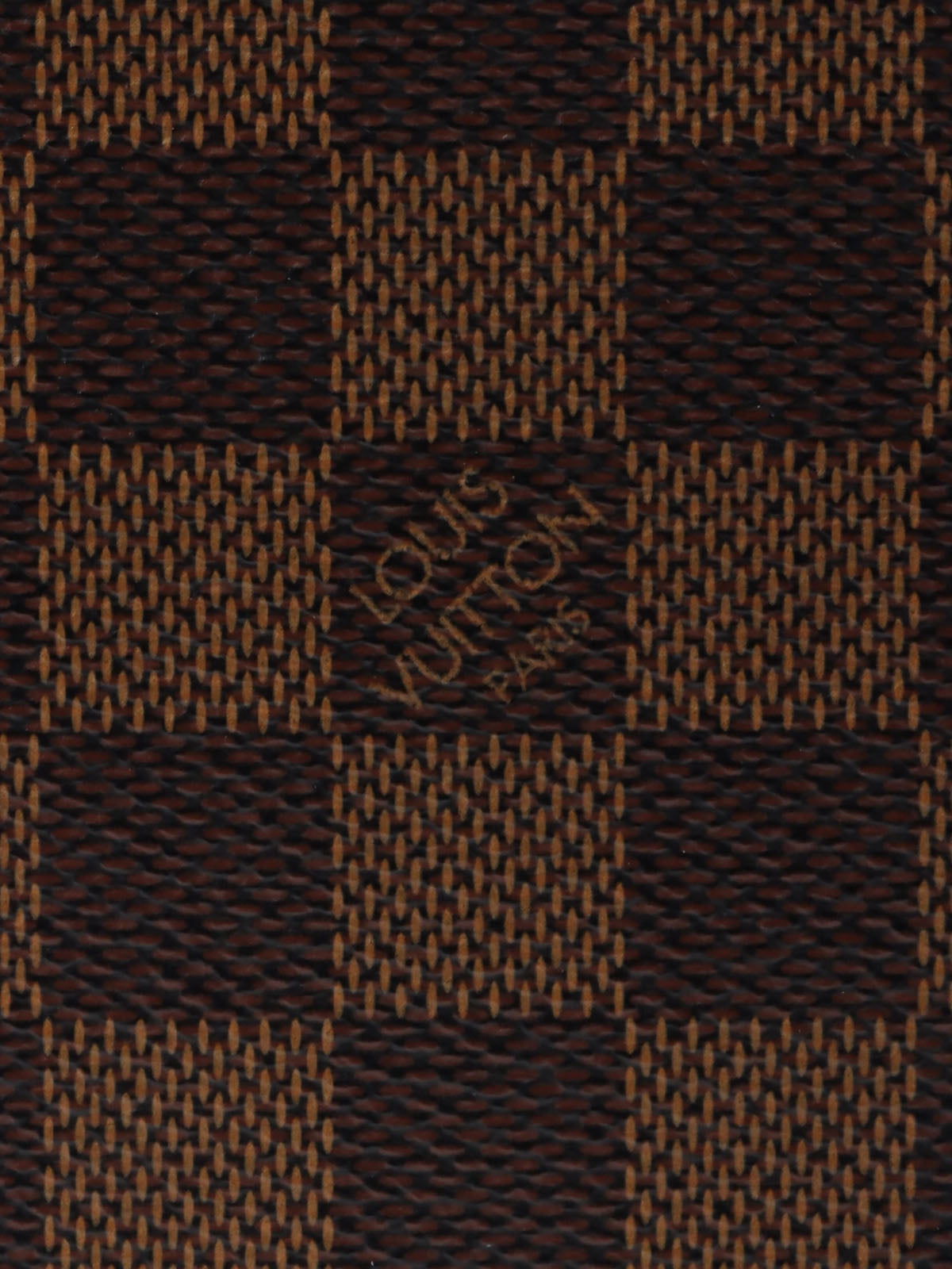 2004 Damier Spontini 2-way canvas bag, brown