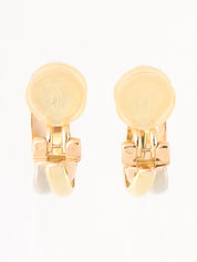 18K Trinity earrings in white gold, yellow gold, or pink gold
