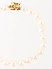 18K Pearl Signature Bracelet in Gold/White